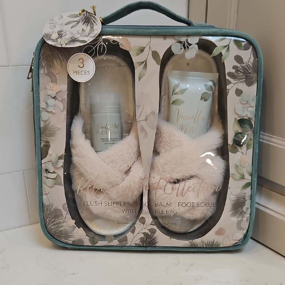 Vanilla‎ Mint Relaxation Gift Set - Cream